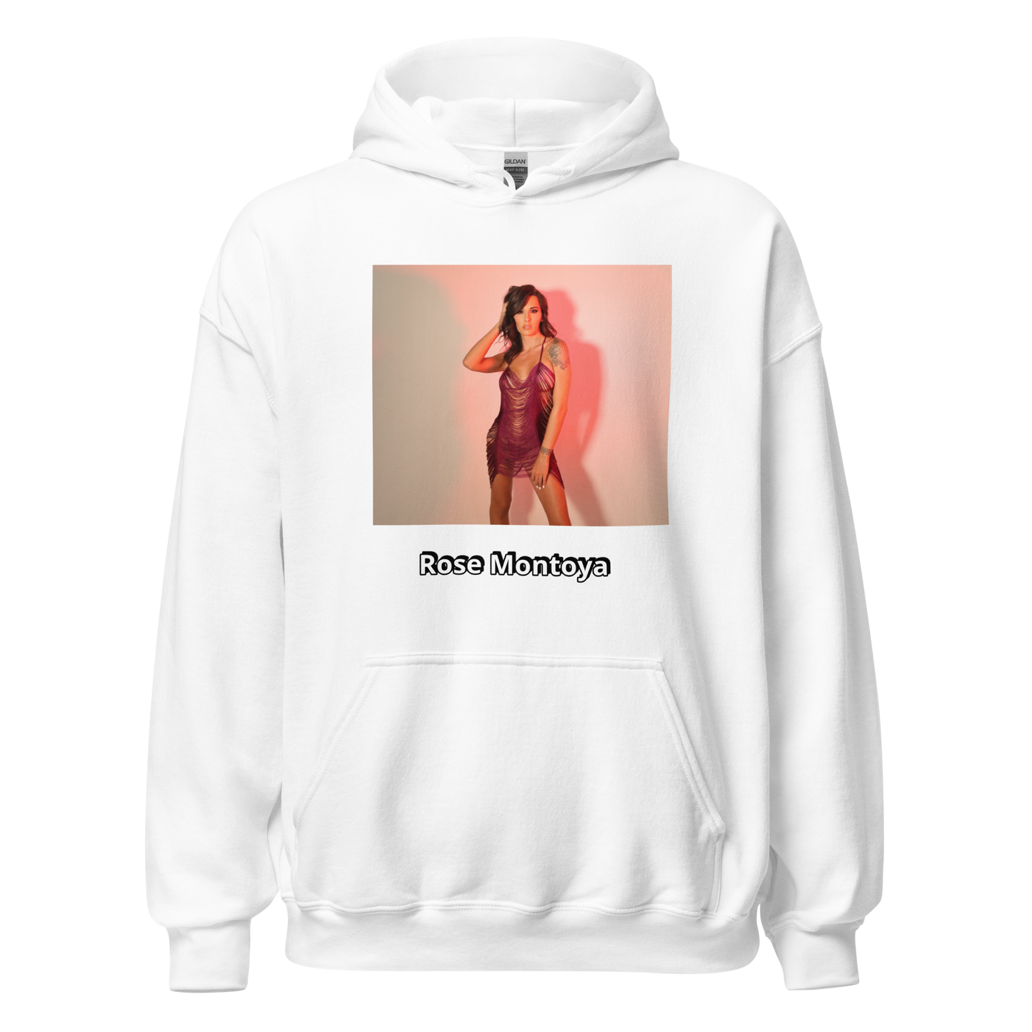 Rose Purple Dress Unisex Hoodie