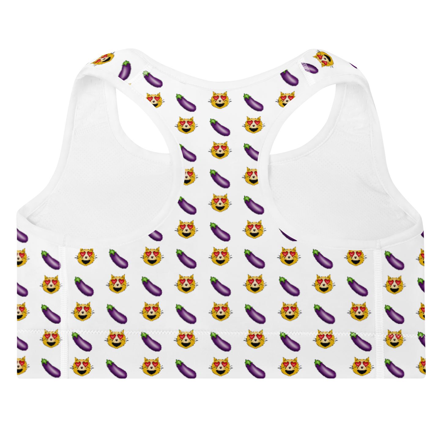 Hearts Not Parts Padded Sports Bra