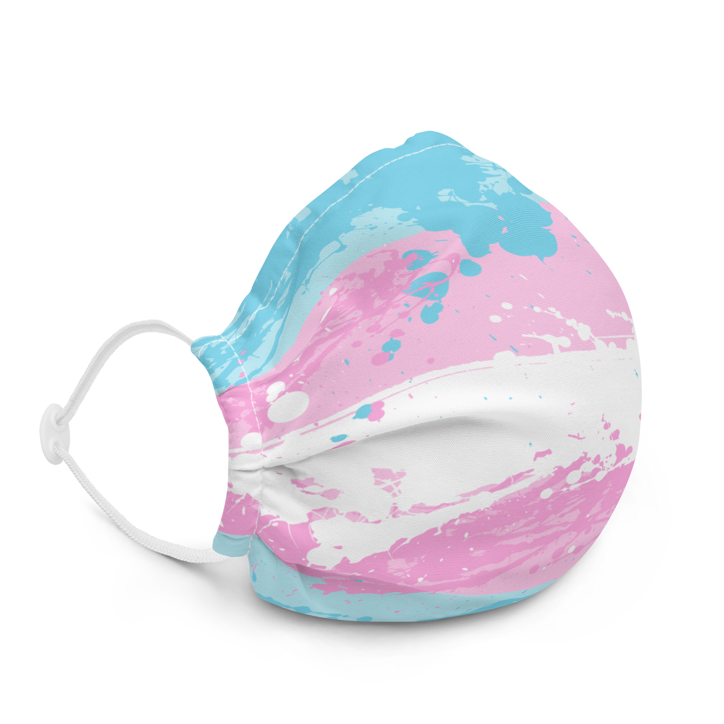 Trans Flag Face Mask