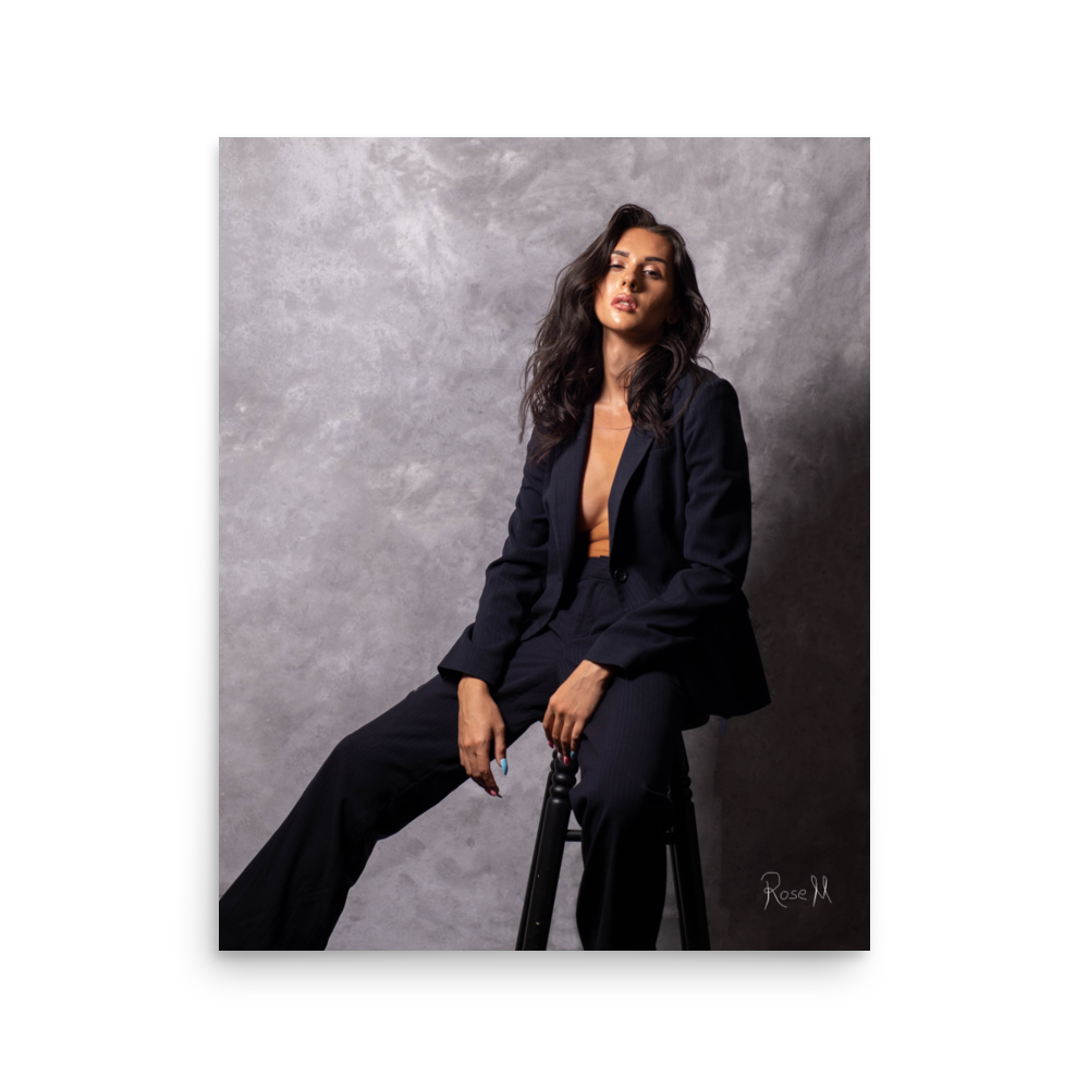 Rose Editorial Poster