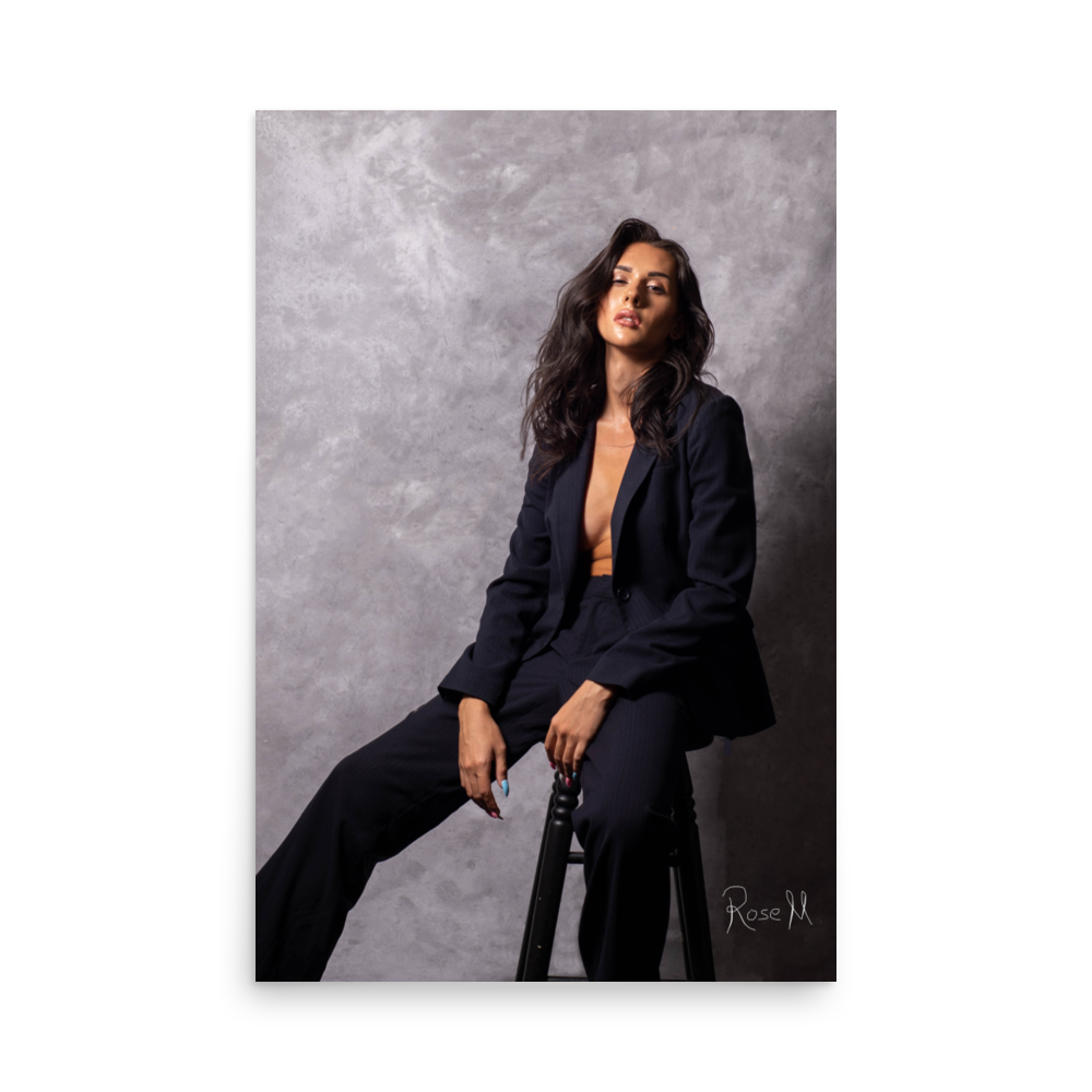 Rose Editorial Poster