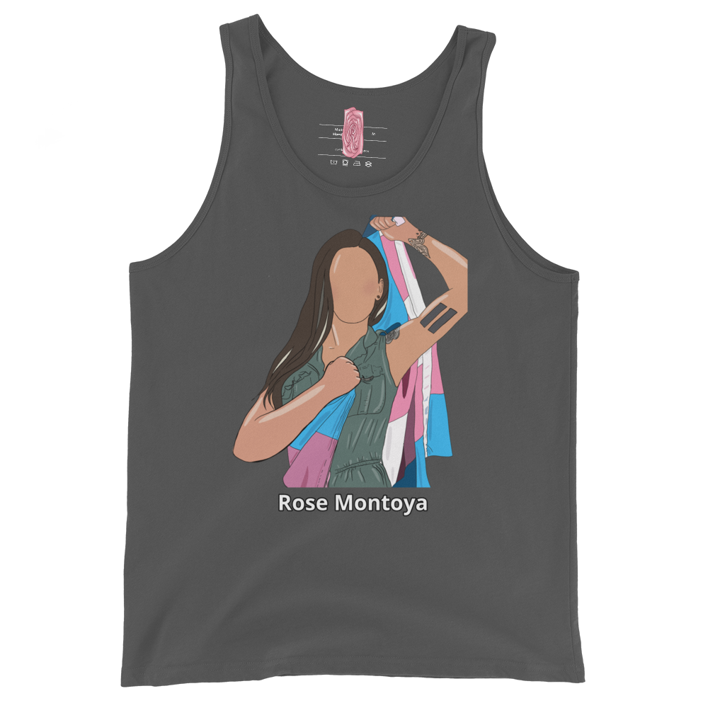 Rose Graphic Unisex Tank Top