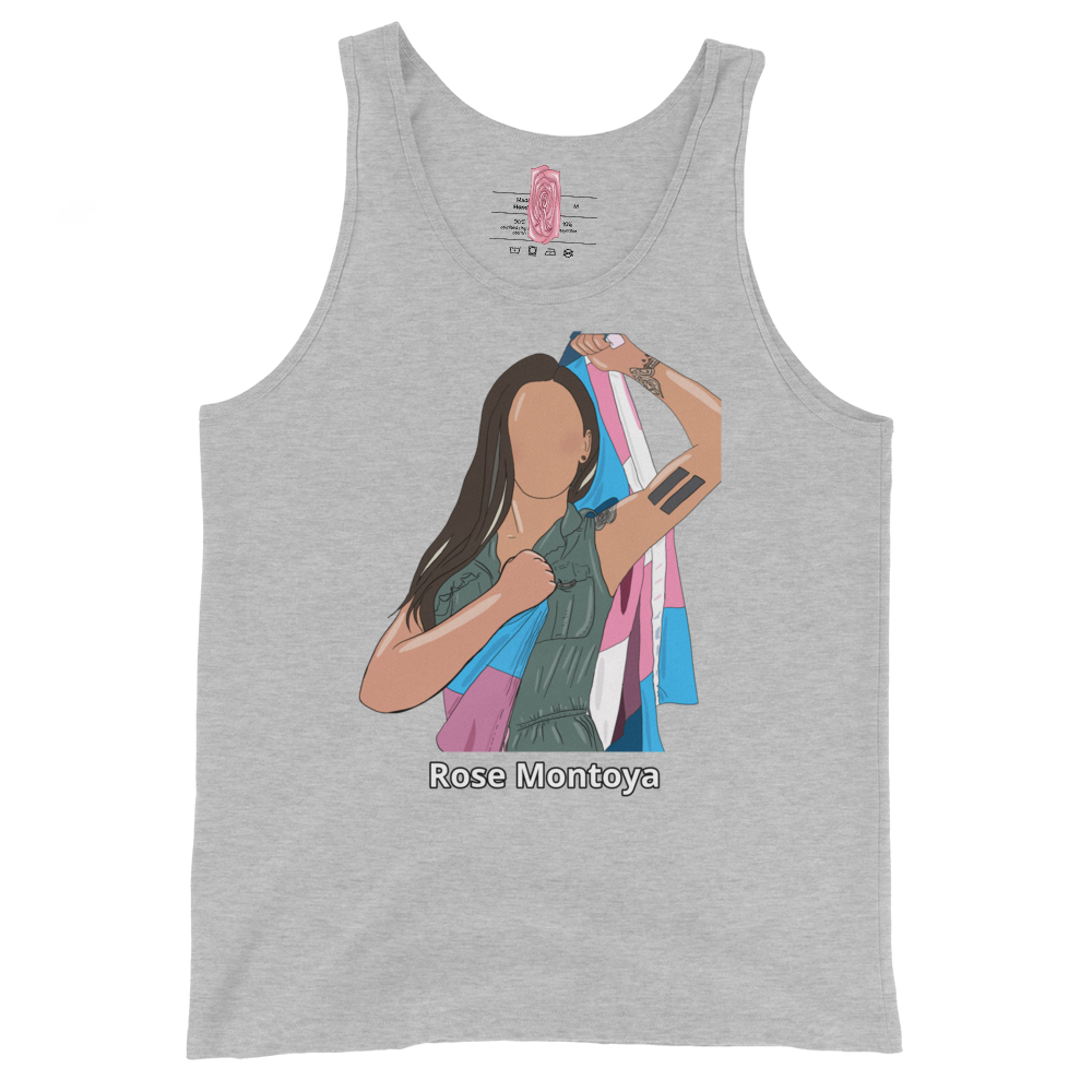 Rose Graphic Unisex Tank Top