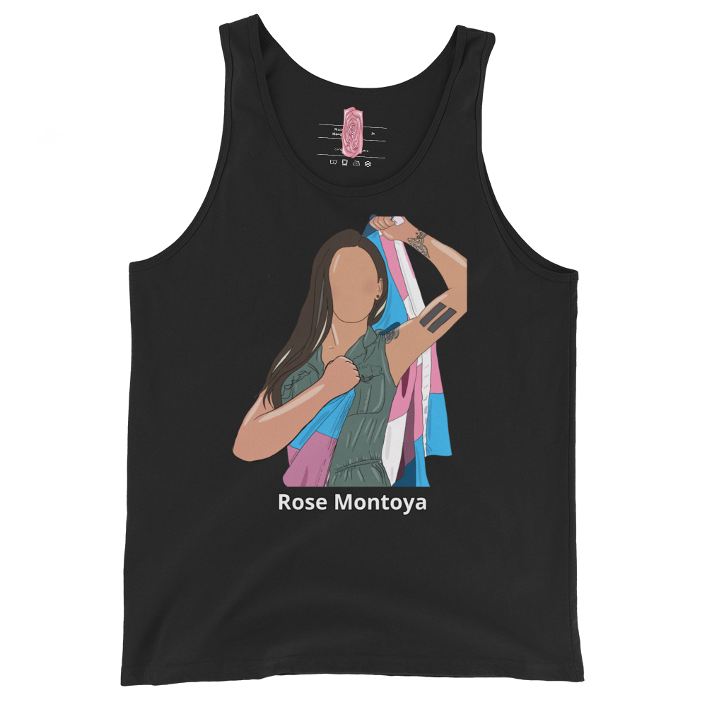 Rose Graphic Unisex Tank Top