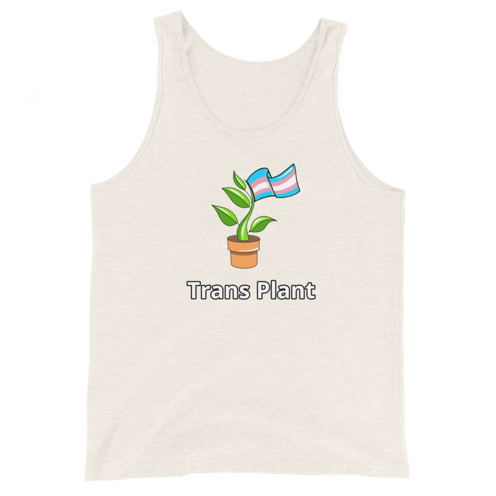 Trans Plant Unisex Tank Top
