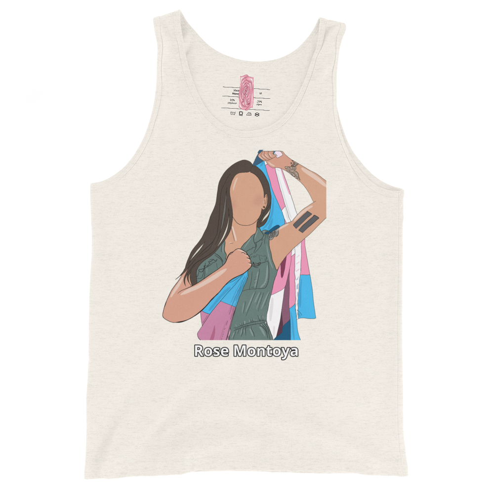 Rose Graphic Unisex Tank Top