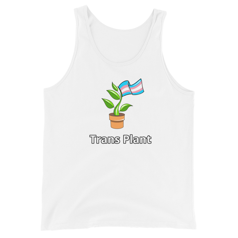 Trans Plant Unisex Tank Top
