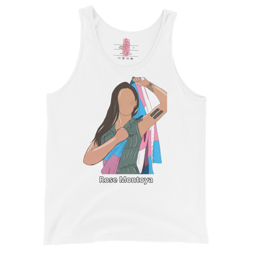 Rose Graphic Unisex Tank Top
