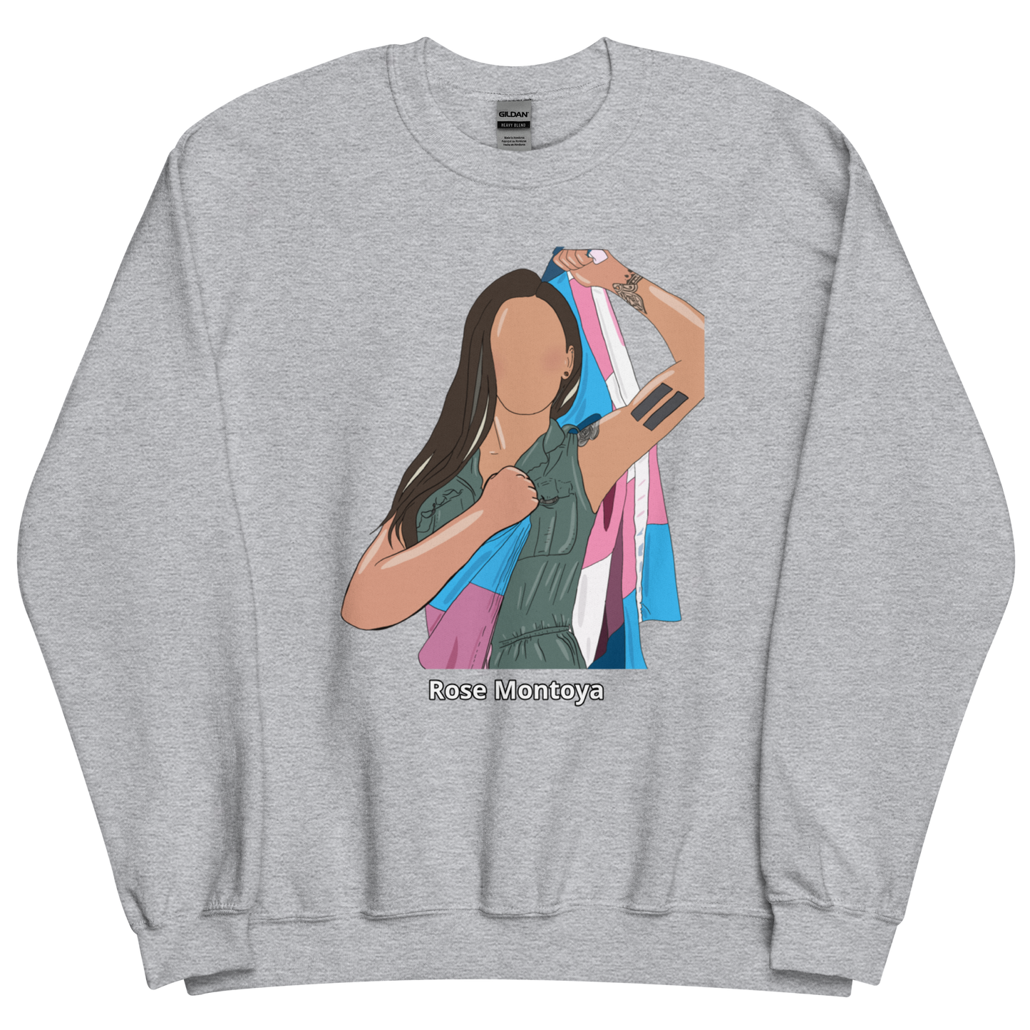 Rose Graphic Unisex Sweatshirt
