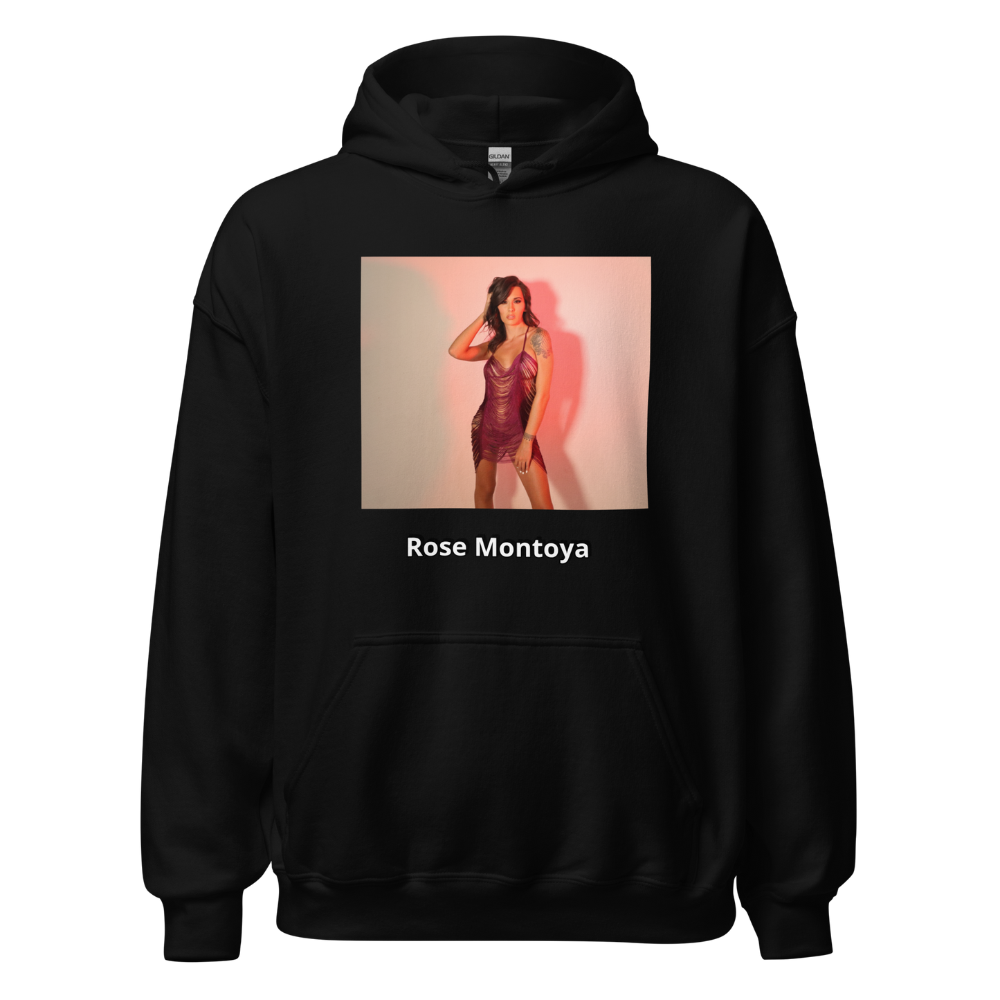 Rose Purple Dress Unisex Hoodie