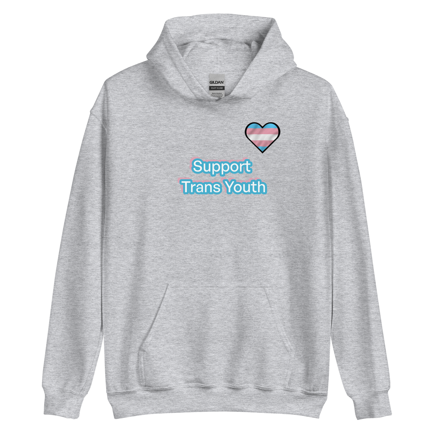 Support Trans Youth Unisex Hoodie