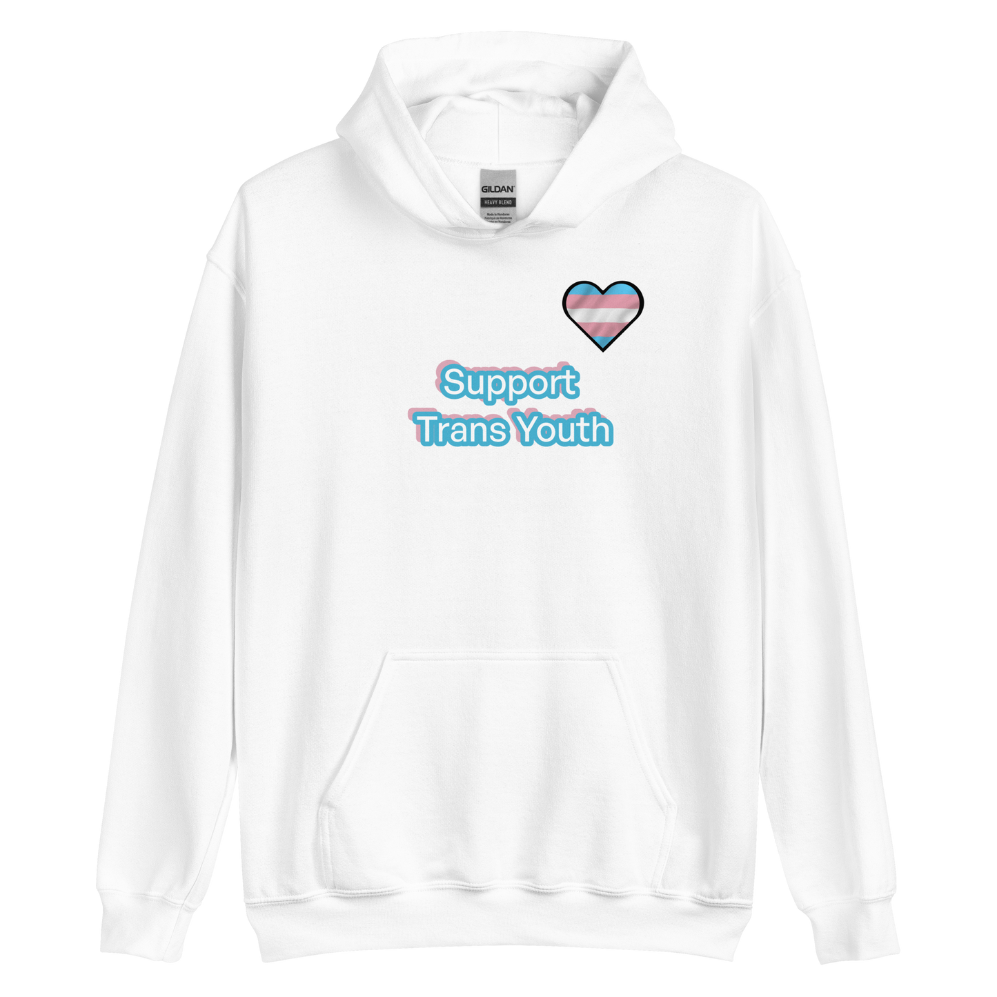 Support Trans Youth Unisex Hoodie