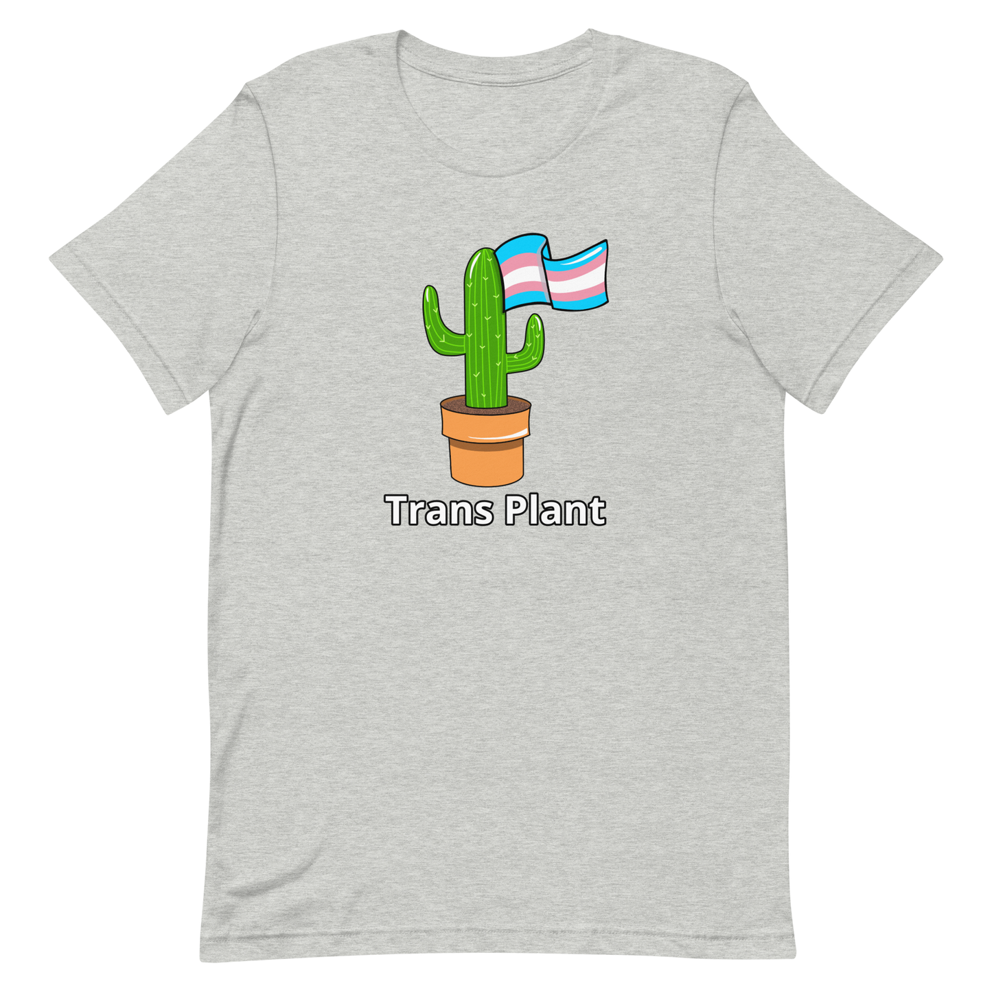 Trans Plant Cactus Unisex t-shirt