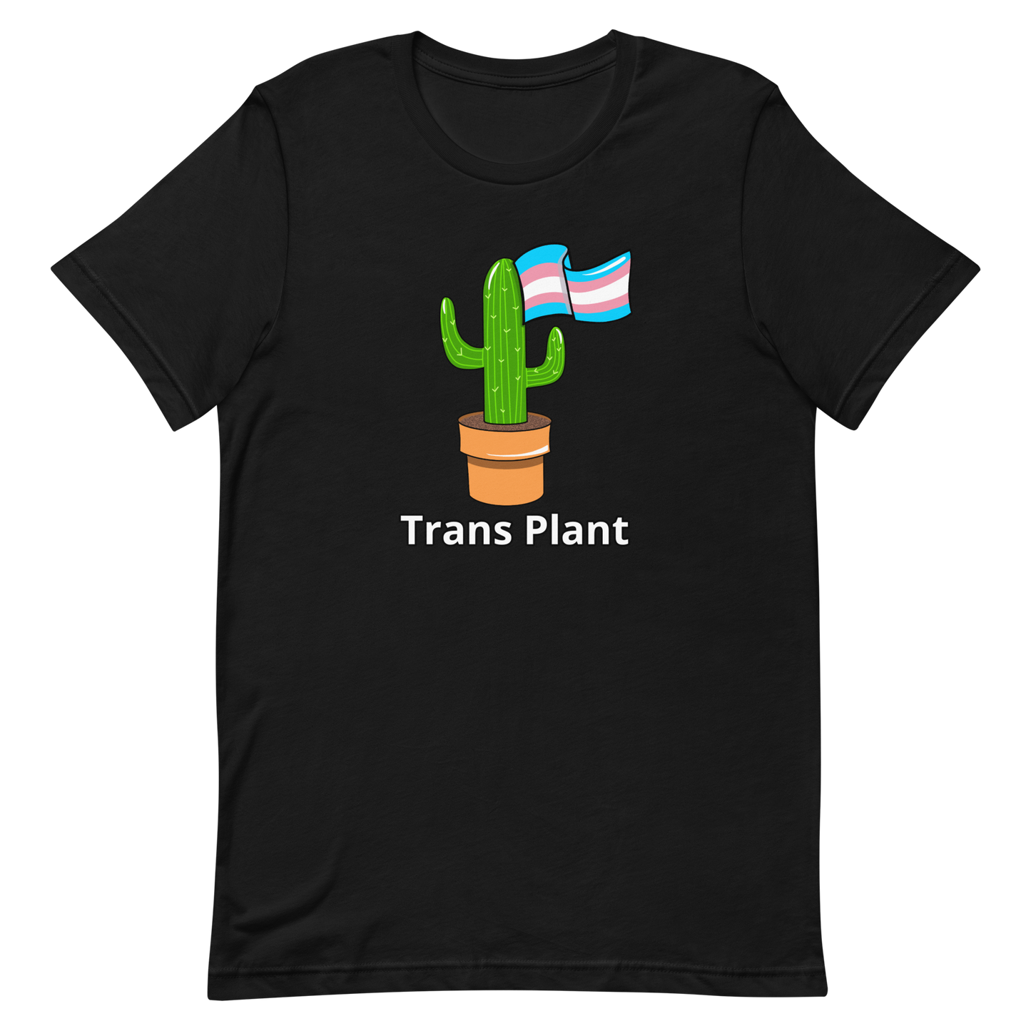 Trans Plant Cactus Unisex t-shirt