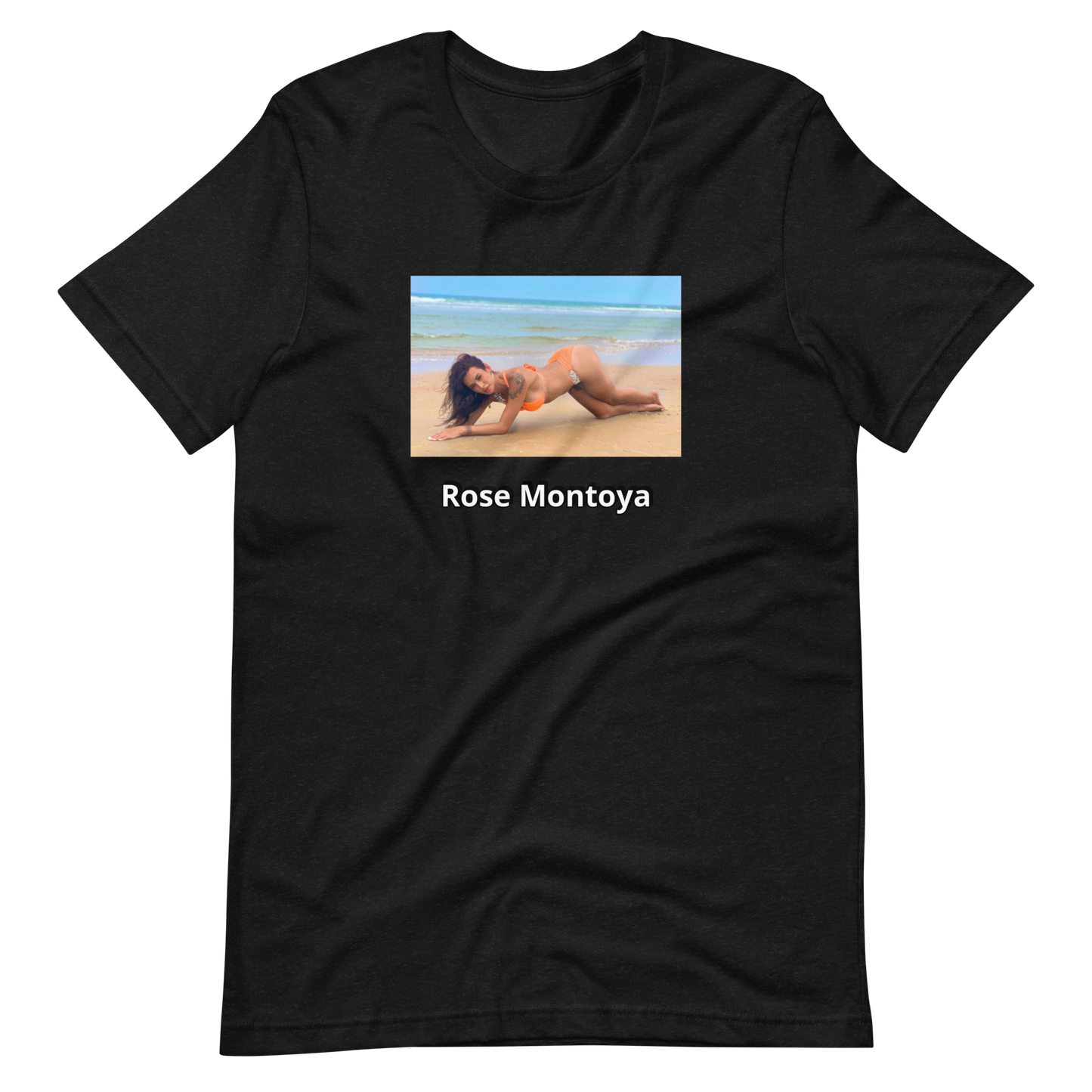 Rose Beach Unisex t-shirt