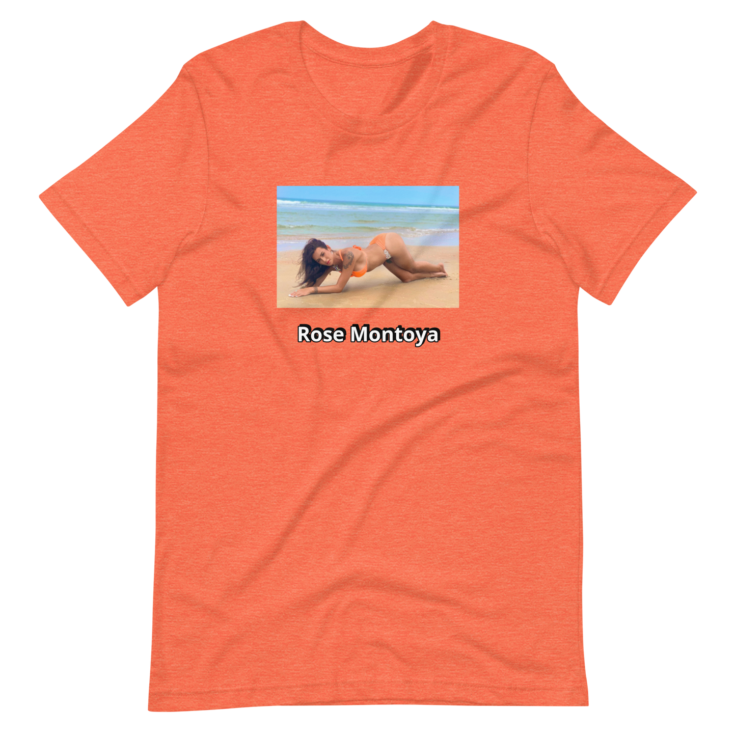 Rose Beach Unisex t-shirt
