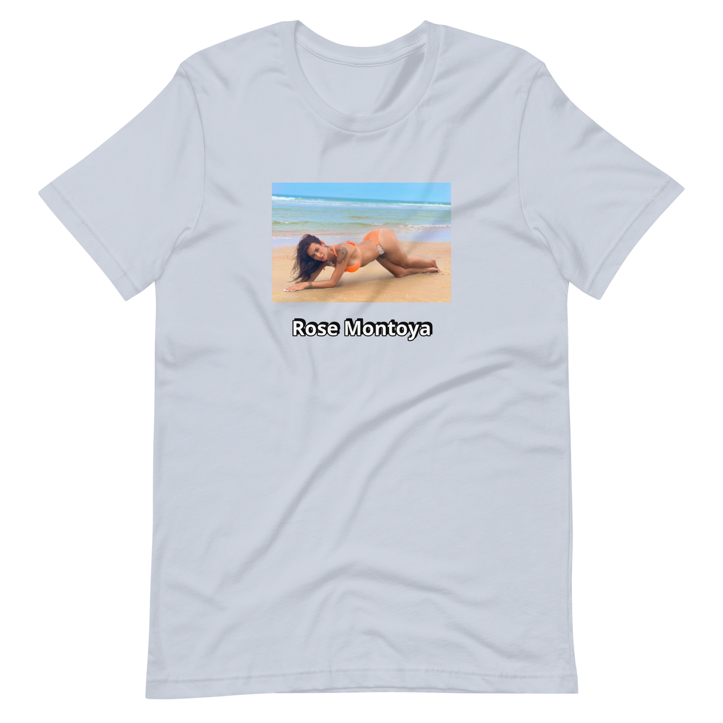 Rose Beach Unisex t-shirt
