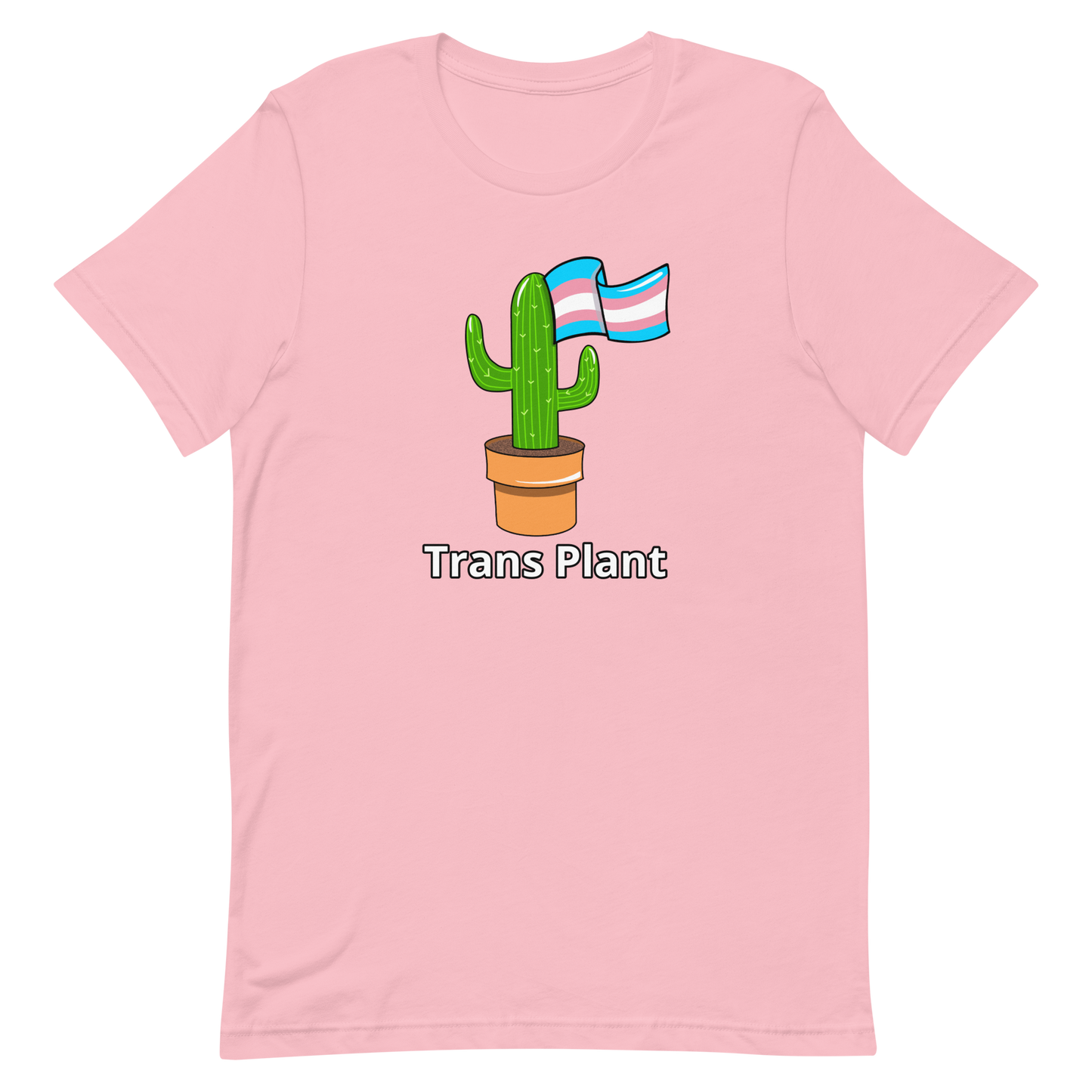 Trans Plant Cactus Unisex t-shirt