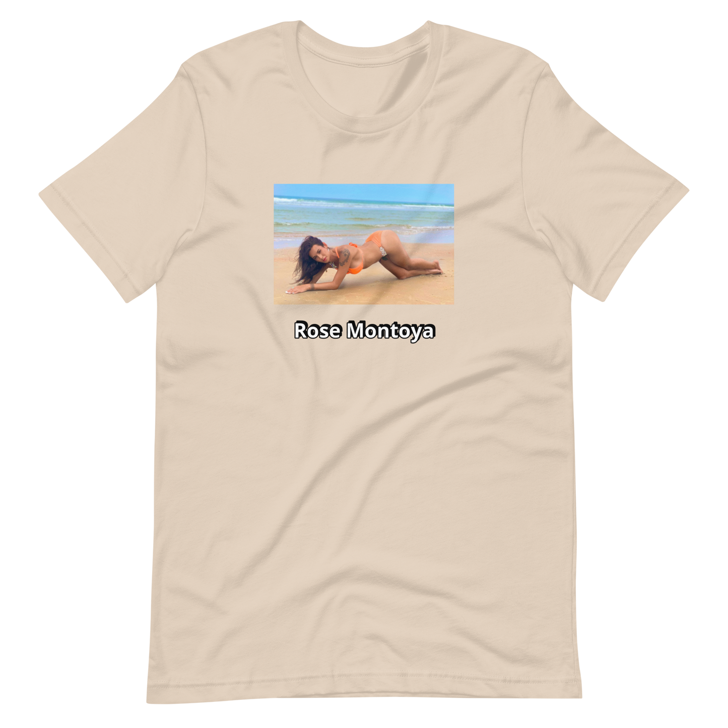 Rose Beach Unisex t-shirt