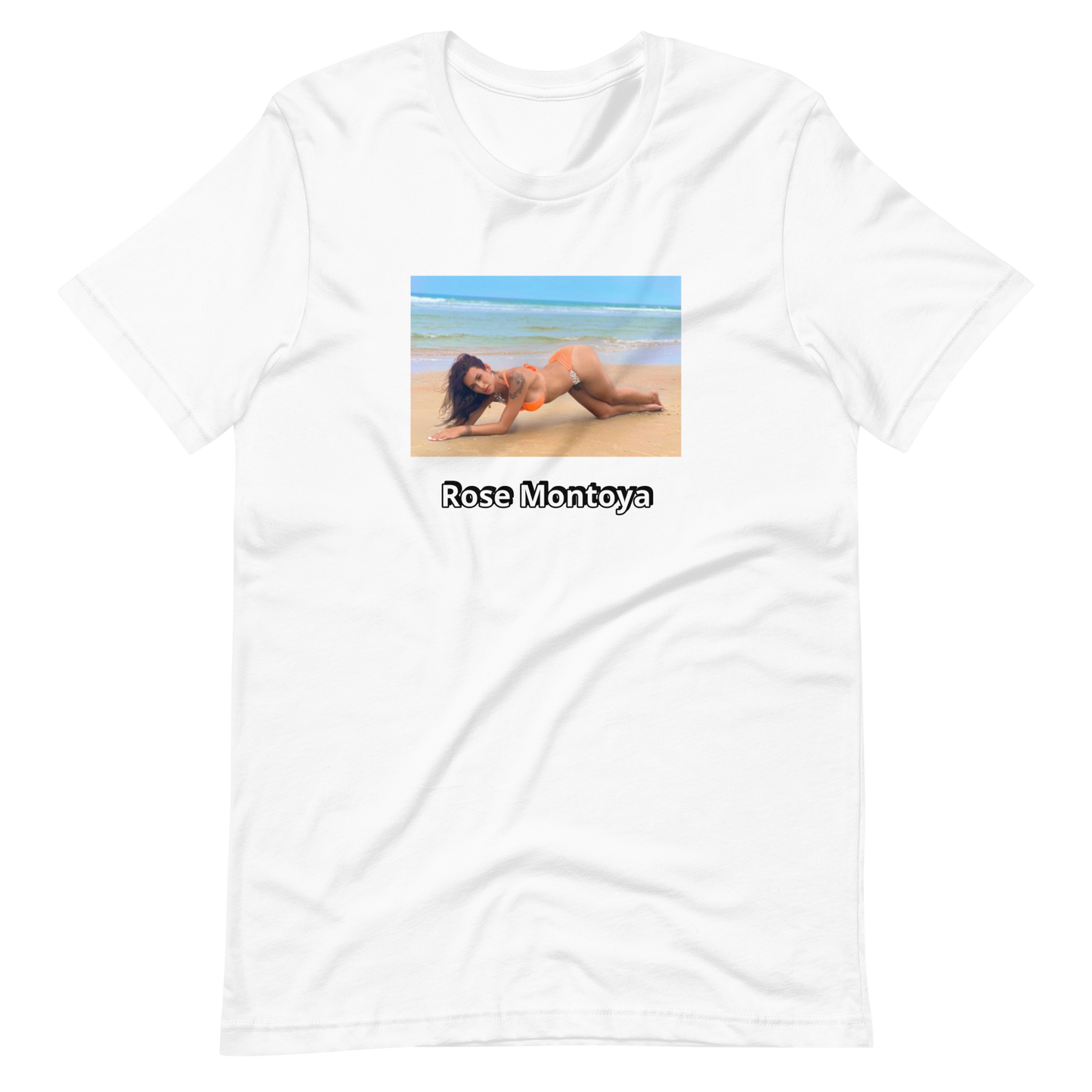 Rose Beach Unisex t-shirt
